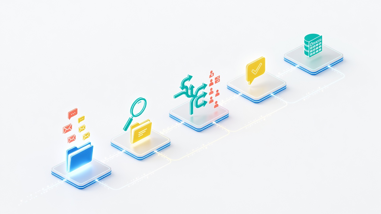 Пять шагов обработки заявки от приёма до фиксации в CRM